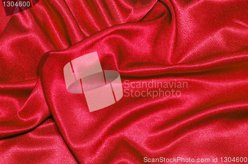 Image of red satin background