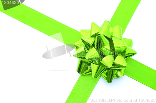 Image of Christmas Gift with ribbon