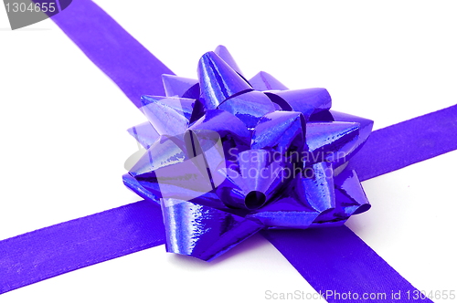 Image of Christmas Gift with ribbon