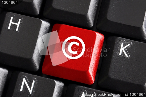 Image of copyright concept