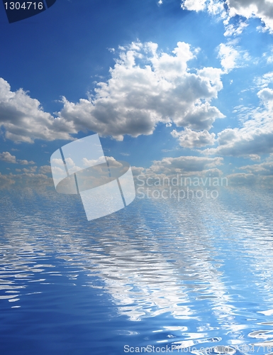 Image of blue sky