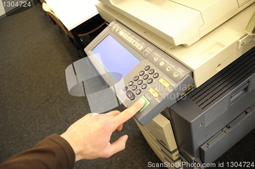 Image of copy machine