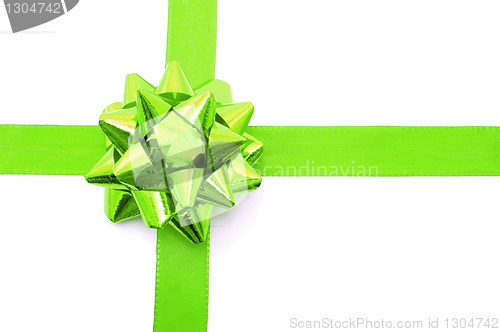 Image of Christmas Gift with ribbon