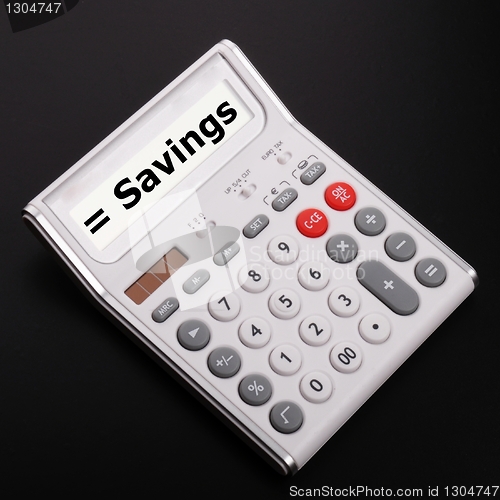 Image of savings