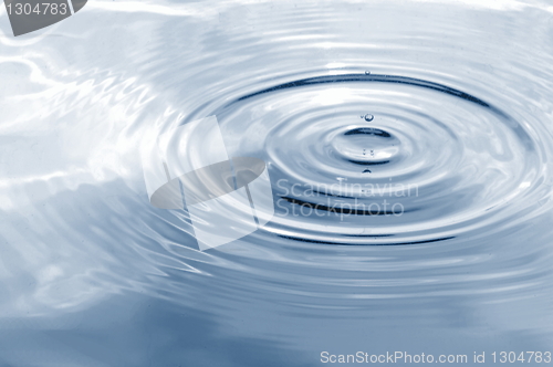 Image of water drop splashing 