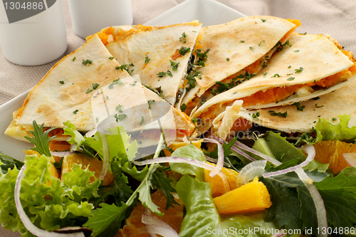 Image of Pumpkin Quesadilla