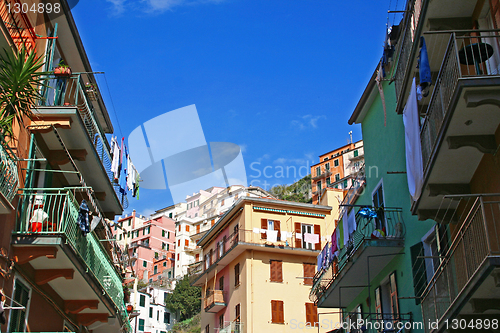 Image of Italy. Cinque Terre. Manarola village 