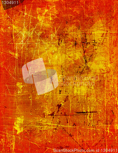 Image of red gold grunge