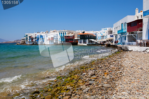 Image of Little Venice, Mykonos, Greece