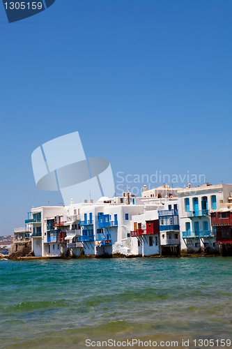 Image of Little Venice, Mykonos, Greece