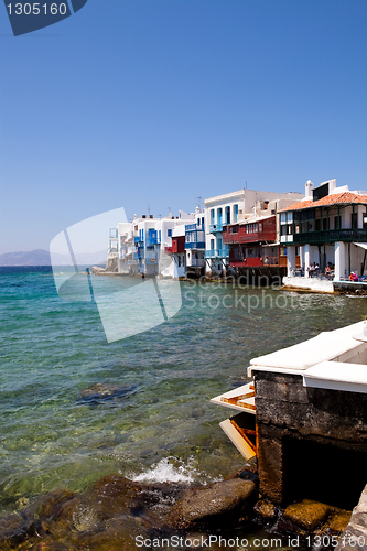 Image of Little Venice, Mykonos, Greece