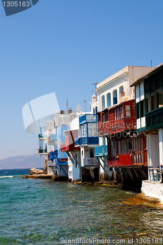 Image of Little Venice, Mykonos, Greece