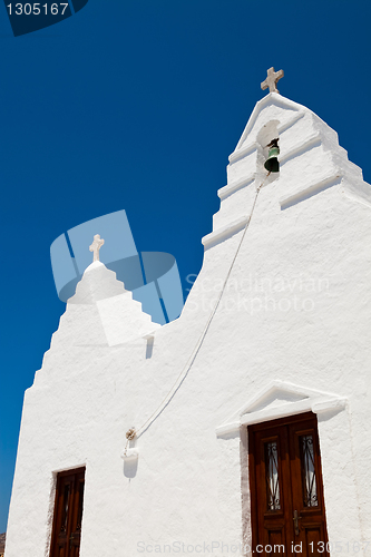 Image of Church in Mykonos, Greece