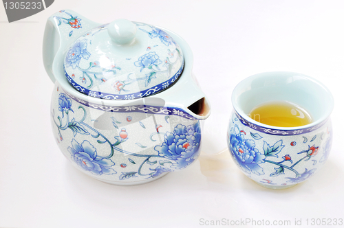 Image of Chinese teaset