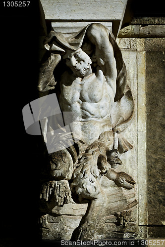 Image of satyr statue Dresden