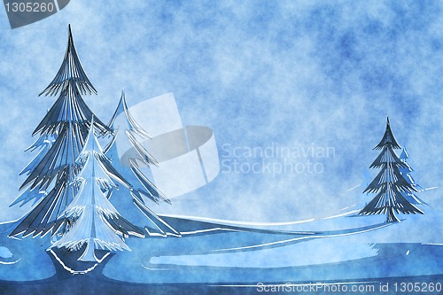 Image of blue christmas