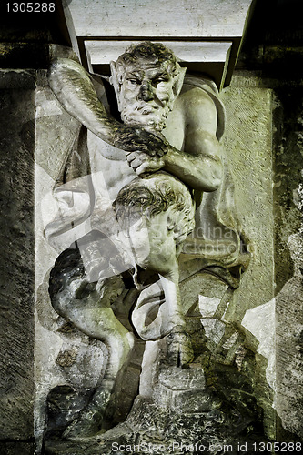 Image of satyr statue Dresden