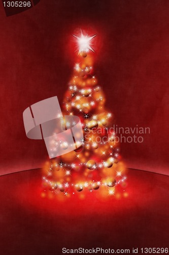 Image of red christmas