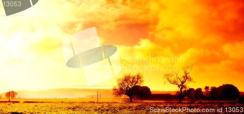 Image of Flaming Sunset