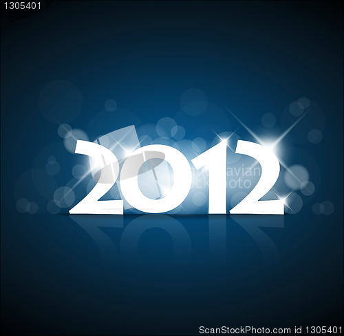 Image of New Years card 2012