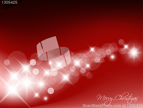 Image of Red Abstract Christmas vector background
