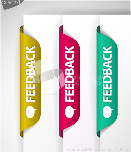 Image of Vector Feedback Labels / Stickers