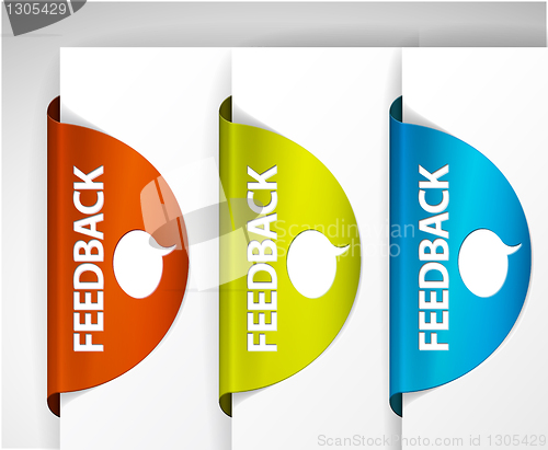 Image of Vector Feedback Labels / Stickers