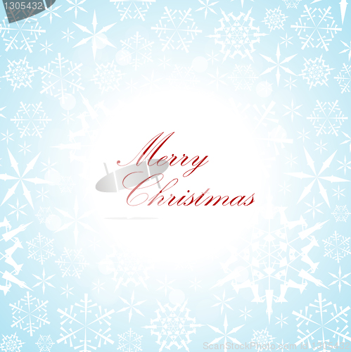 Image of Christmas vector card