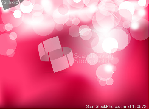 Image of Abstract glowing pink lights