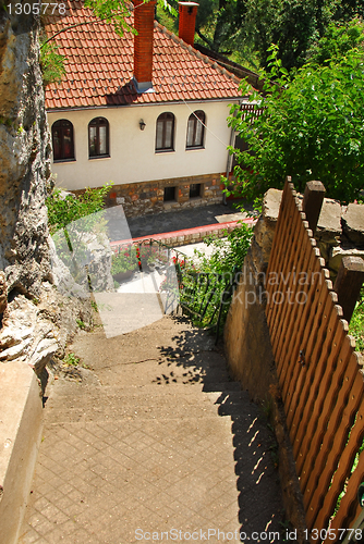 Image of Gornjak monastery in Serbia