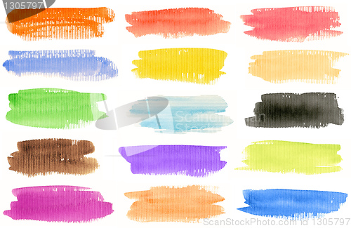 Image of Watercolor strokes