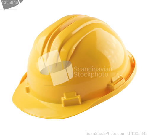 Image of Yellow helmet