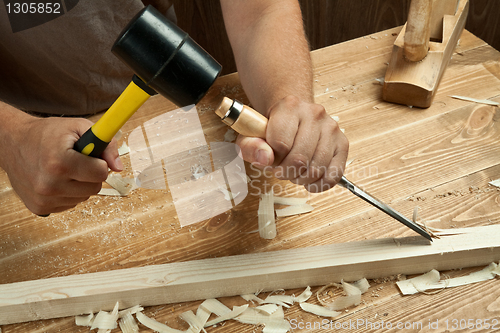 Image of Wood working