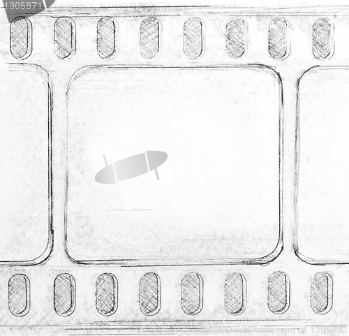 Image of film strip sketch