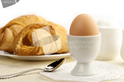 Image of breakfast table