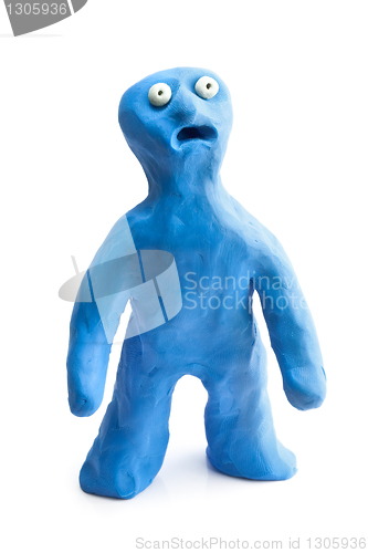 Image of plasticine man