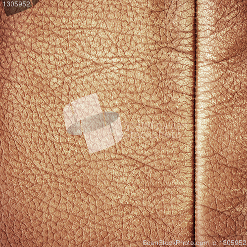 Image of Brown leather