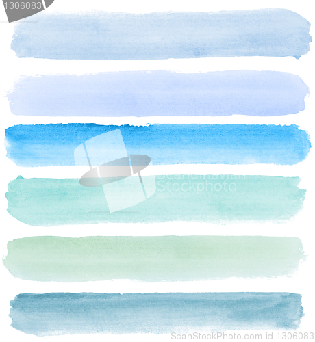 Image of watercolor banners