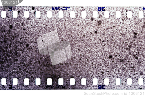 Image of grunge film strip