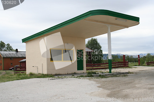 Image of gas station