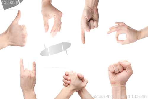 Image of gesture set