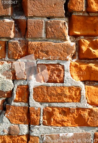 Image of very old brick wall