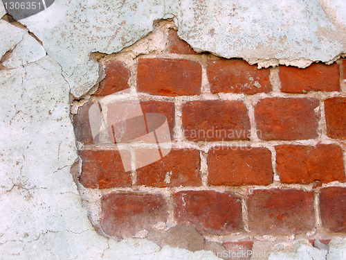 Image of grunge brick texture