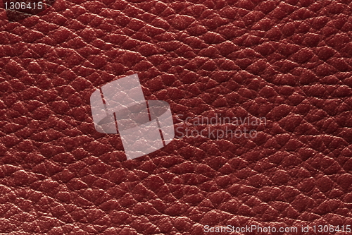Image of red leather