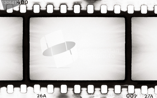 Image of BW film strip