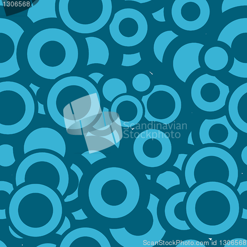 Image of Blue seamless pattern