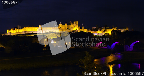 Image of Carcassonne, France, UNESCO. La Cite