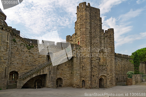 Image of Carcassonne, France, UNESCO. Castle