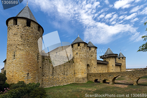 Image of Carcassonne, France, UNESCO. Castle