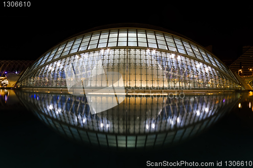 Image of Hemisferic in The City of Arts and Sciences Valencia, Spain